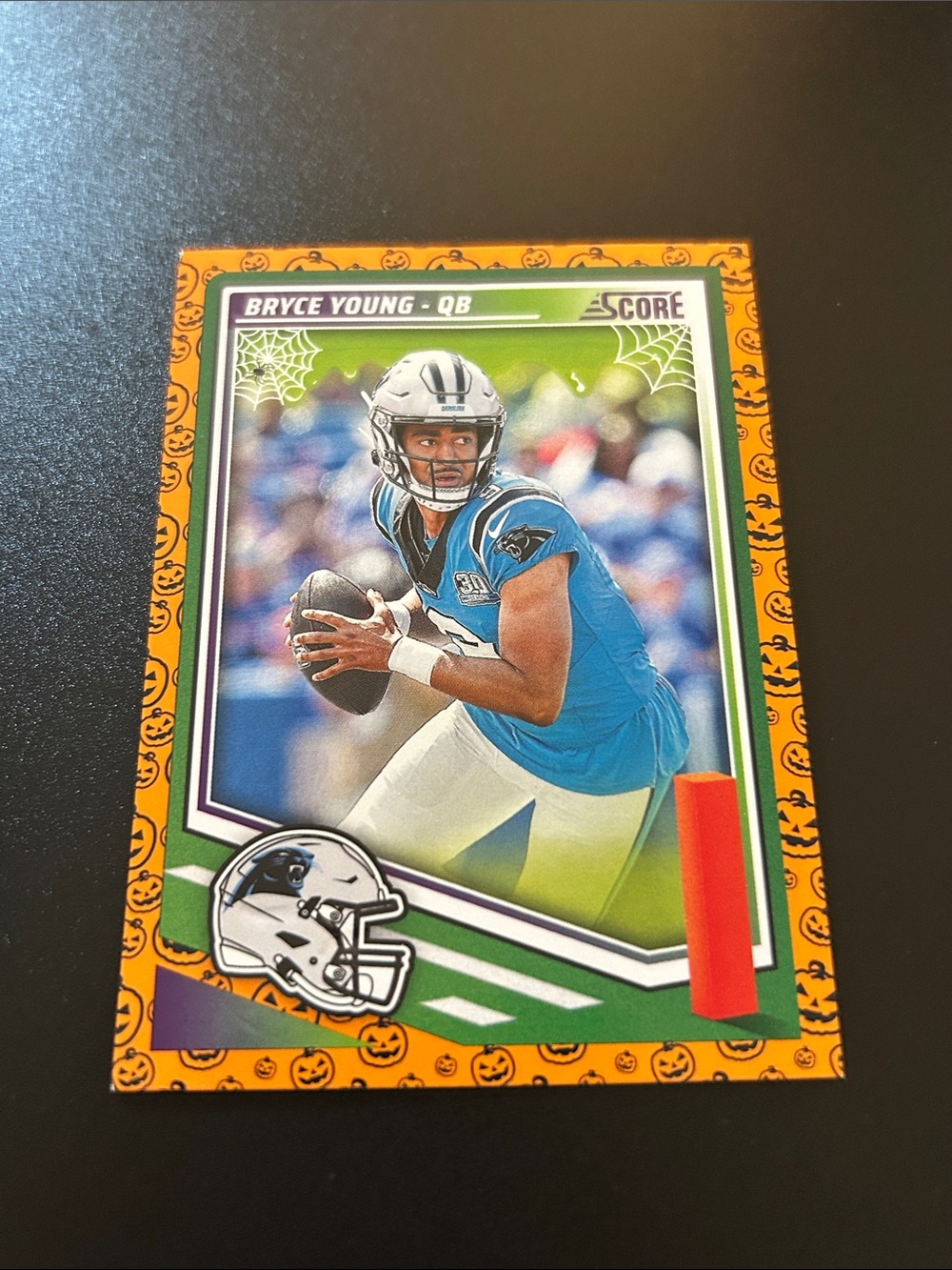 Panini Bryce Young Football Trading Card - Orange, Blue, Green